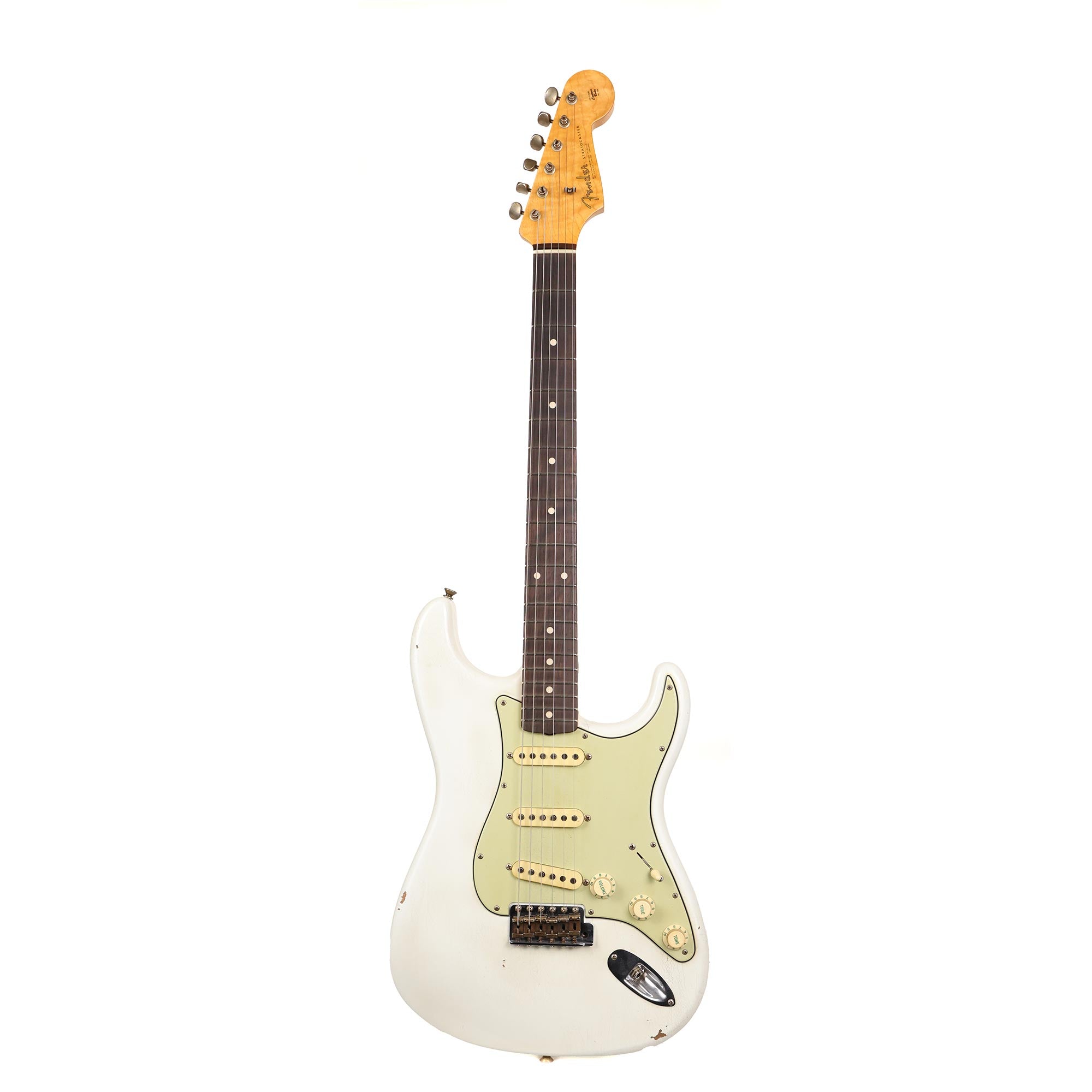 Fender Custom Shop 1962 Stratocaster Olympic White Journeyman