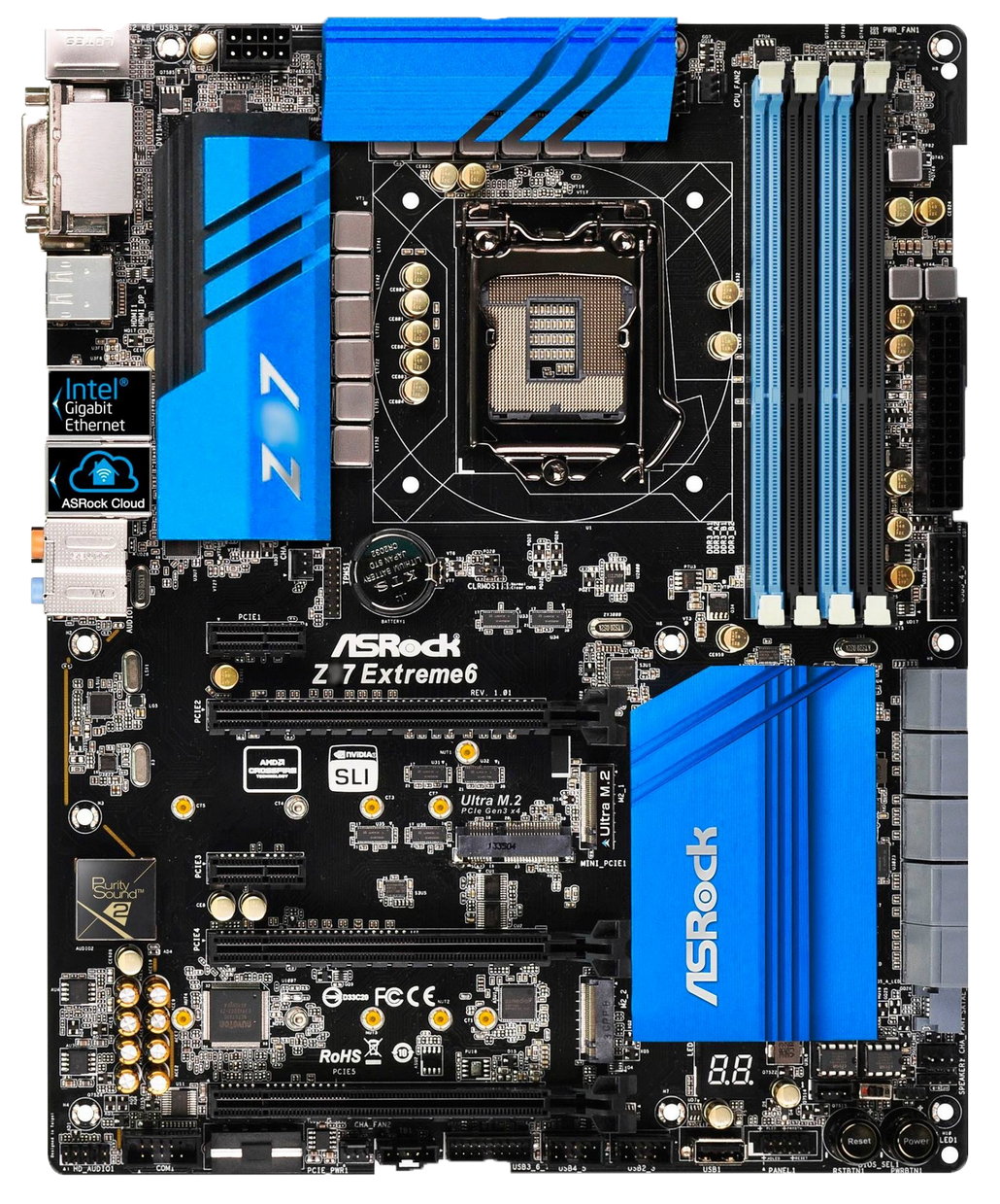 ASRock Z97 Extreme6 Motherboard Capable of Supporting M.2 (NGFF