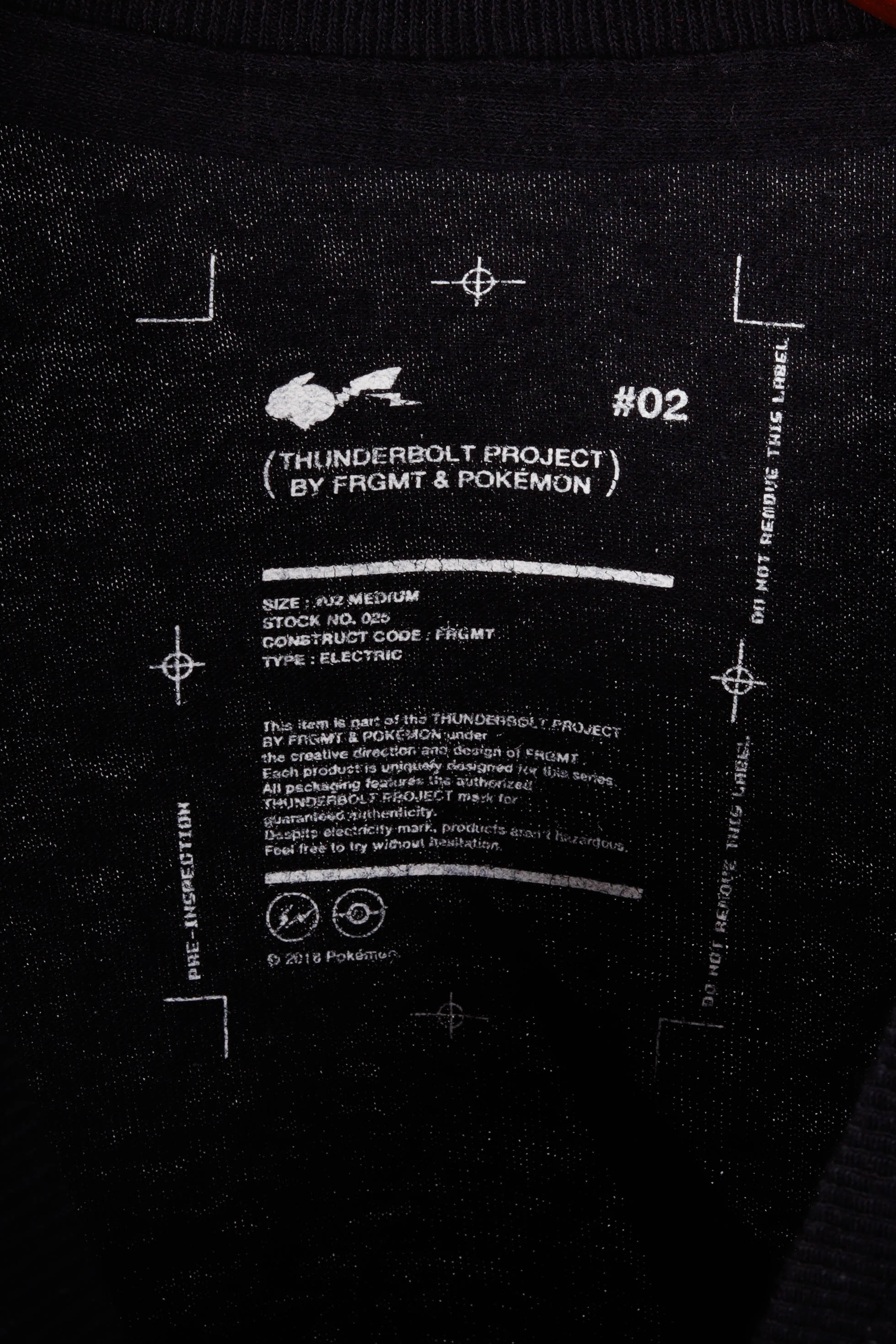 Dover Street Market x Pokemon x Fragment Design SS19 'Thunderbolt