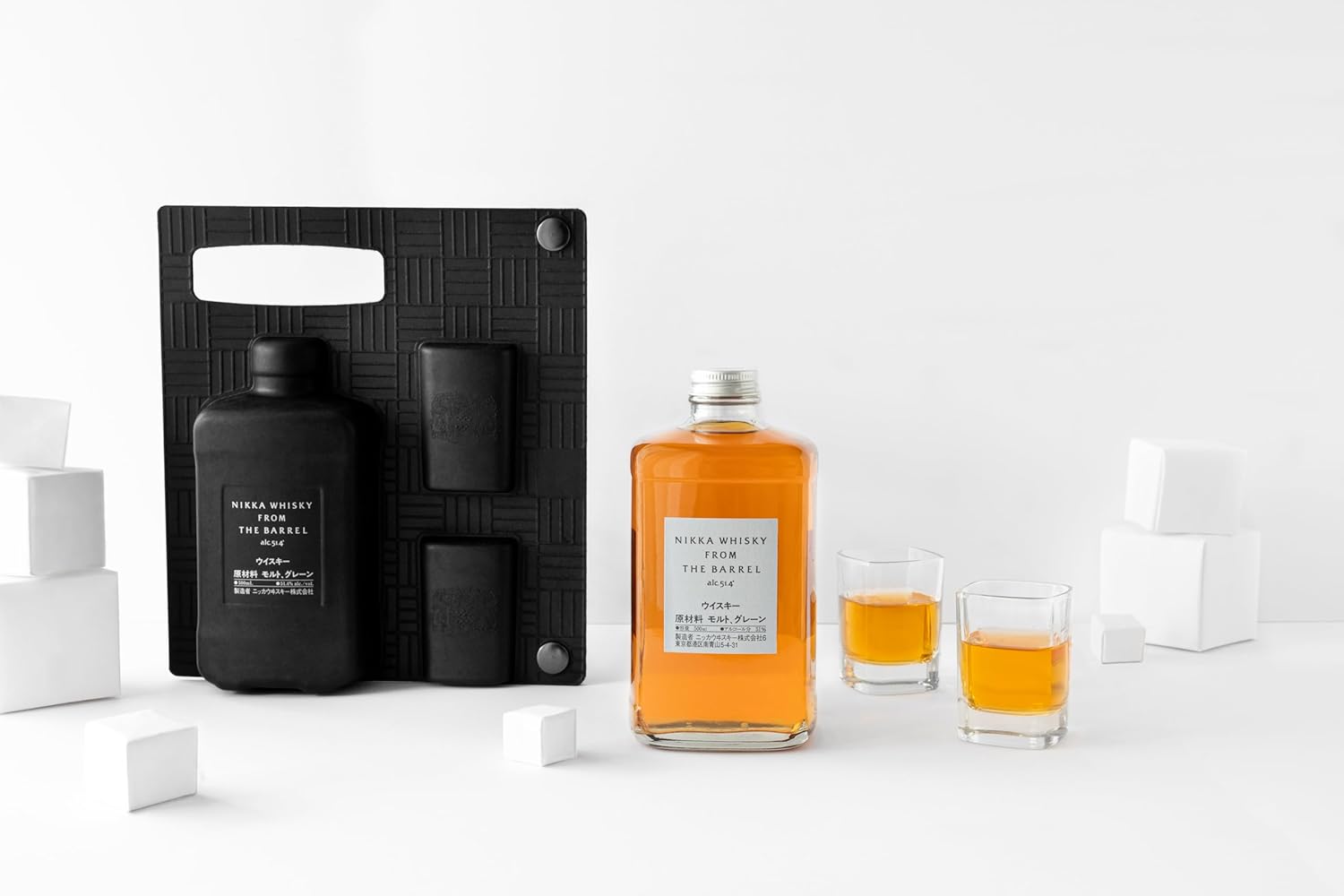 Nikka from the Barrel Blended Whisky 500ml Silhouette (Gift Set