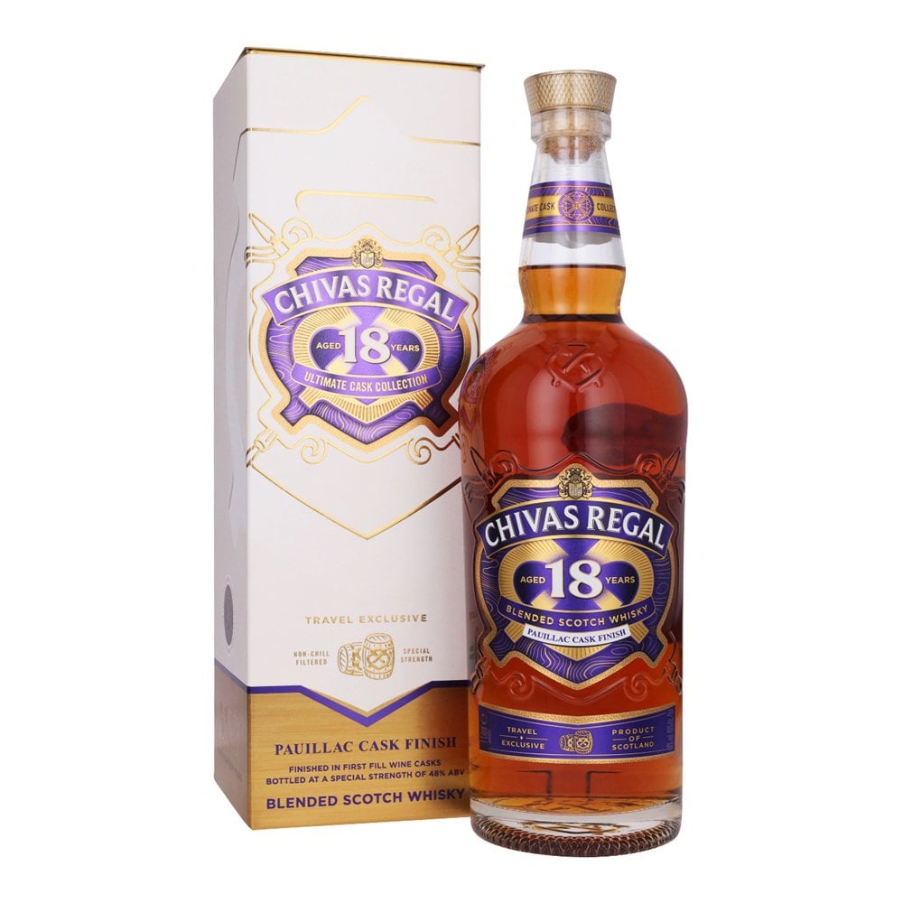 Chivas Regal 18 Year Old - Pauillac Wine Cask - Whisky from The