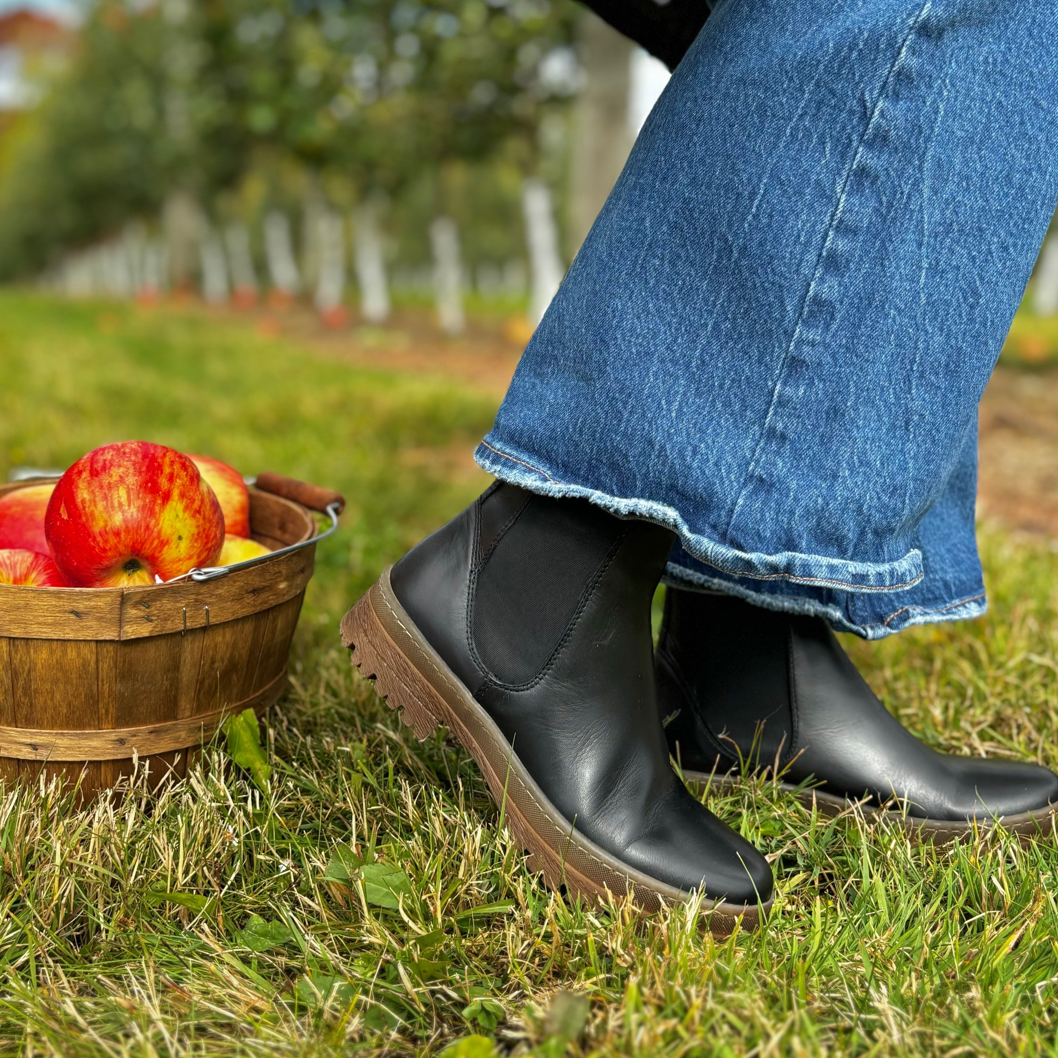 MIZ MOOZ - ALESSIA BOOT IN BLACK LEATHER – the Urban Shoe Myth