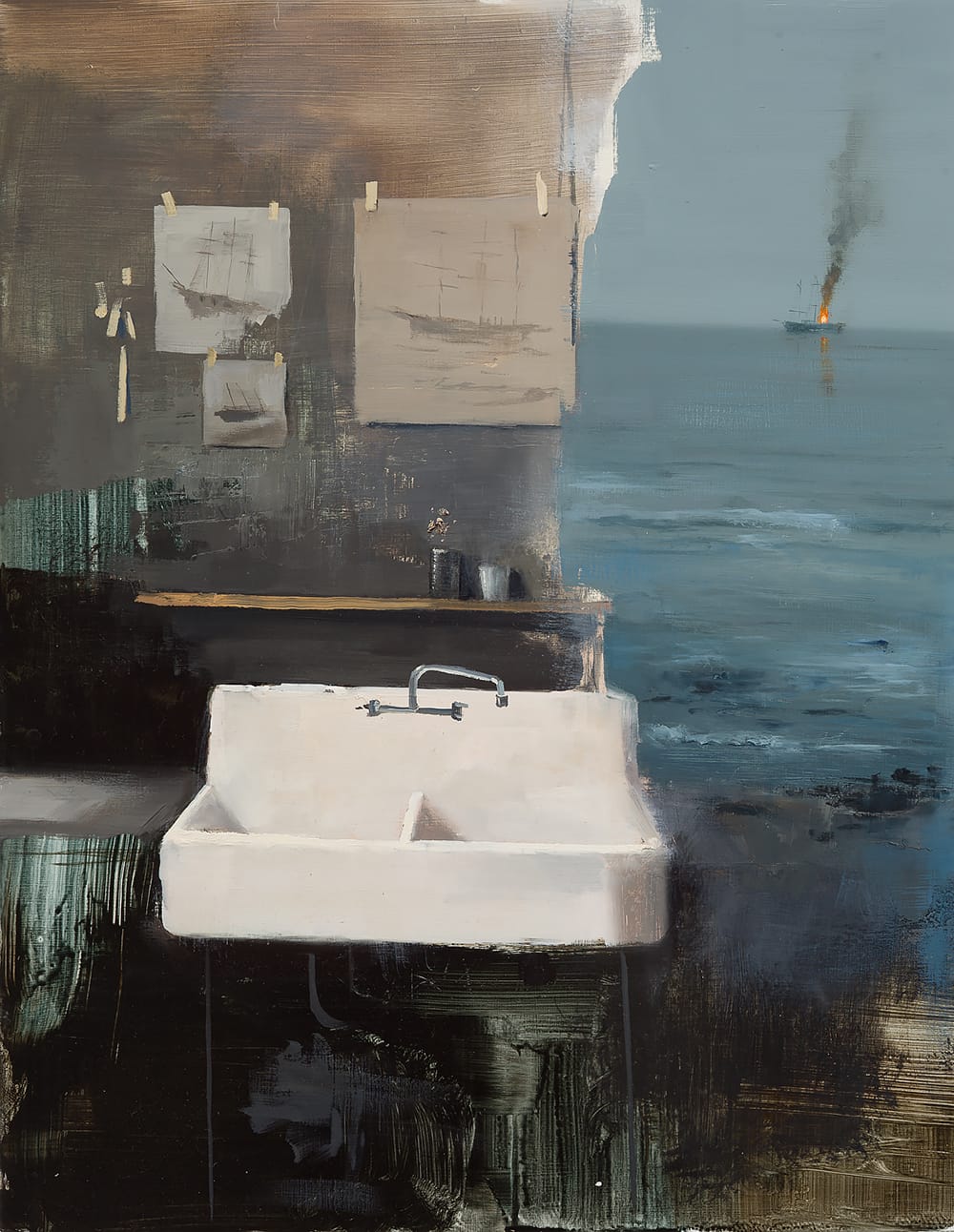 Artist Jeremy Miranda Examines Memory with Oil Landscapes that