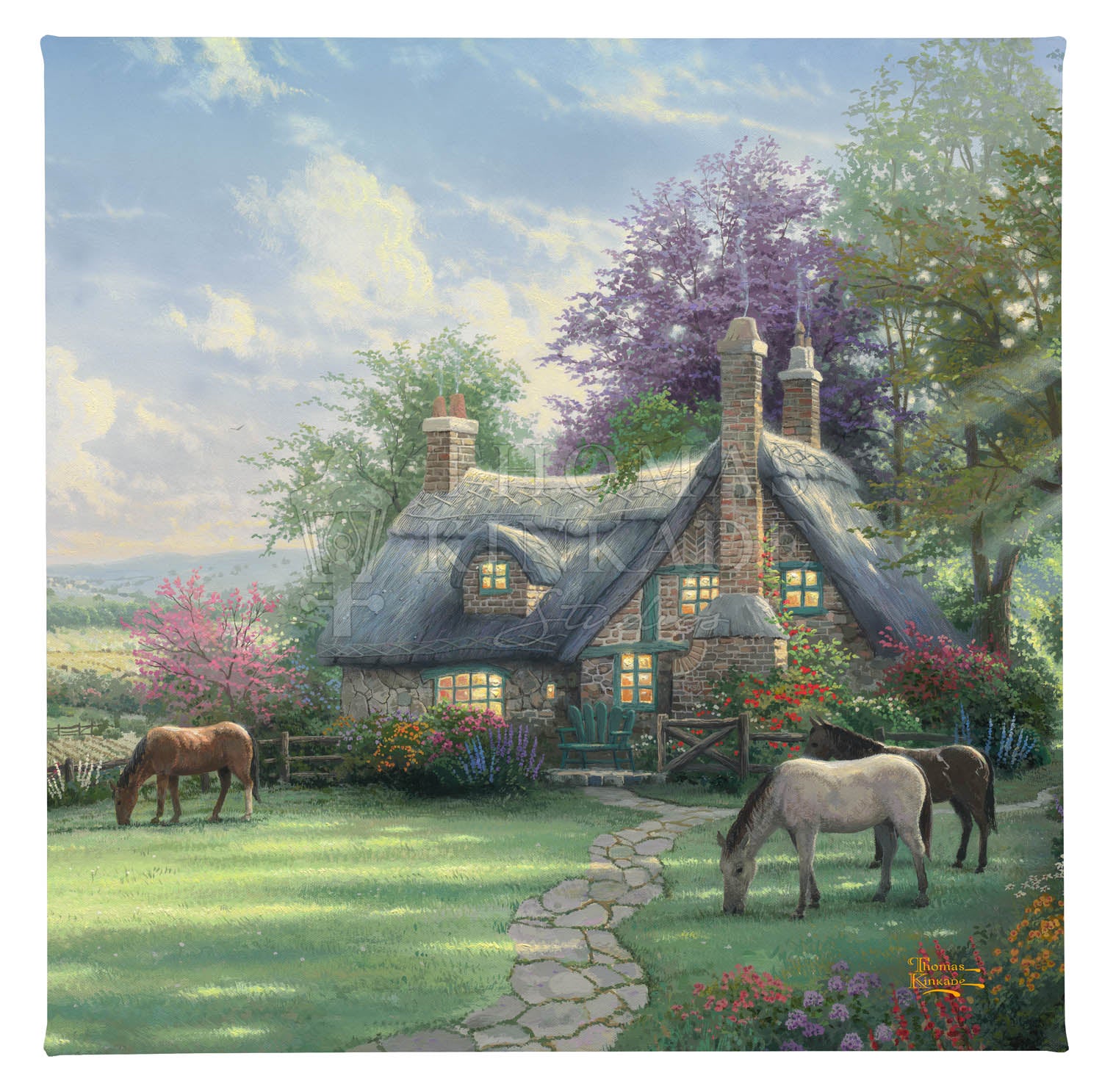 絵画『A Perfect Summer Day』 ジェーン・ウースター・スコット