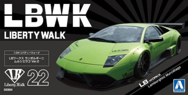 1/24 リバティーウォーク No.22 LBワークス ランボルギーニ