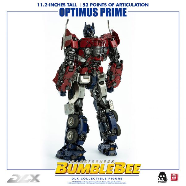 Transformers BumblebeeDLX Optimus Prime – threezero store
