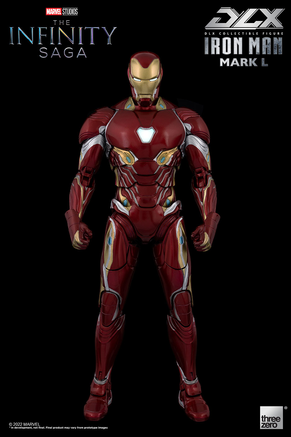 Marvel Studios: The Infinity SagaDLX Iron Man Mark 50 – threezero