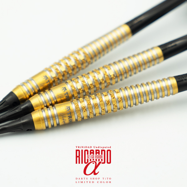 TiTO限定】ダーツ バレル TRiNiDAD Undisputed RICARDO α TiTO Limited