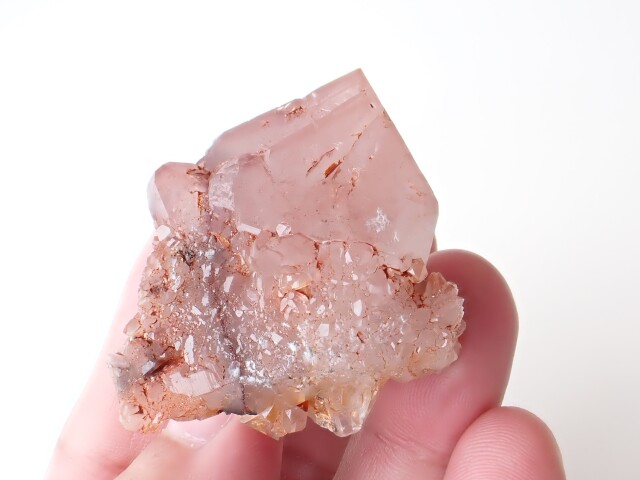 南アフリカ/メッシーナ産】パパゴアイトインクォーツ