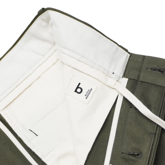 blurhms チノパン カーキ blurhms ROOTSTOCK（ブラームスルーツ