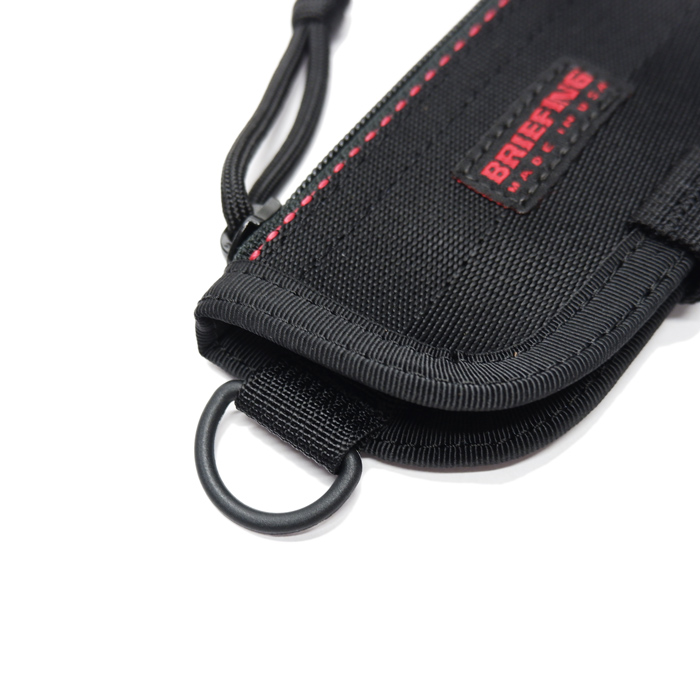 BRIEFING（ブリーフィング）ZIP KEY CASE（ジップキーケース）/BLACK