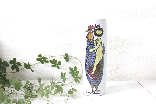 Stig Lindberg スティグリンドベリ カーニバル 花瓶 67154 GUSTAVSBERG