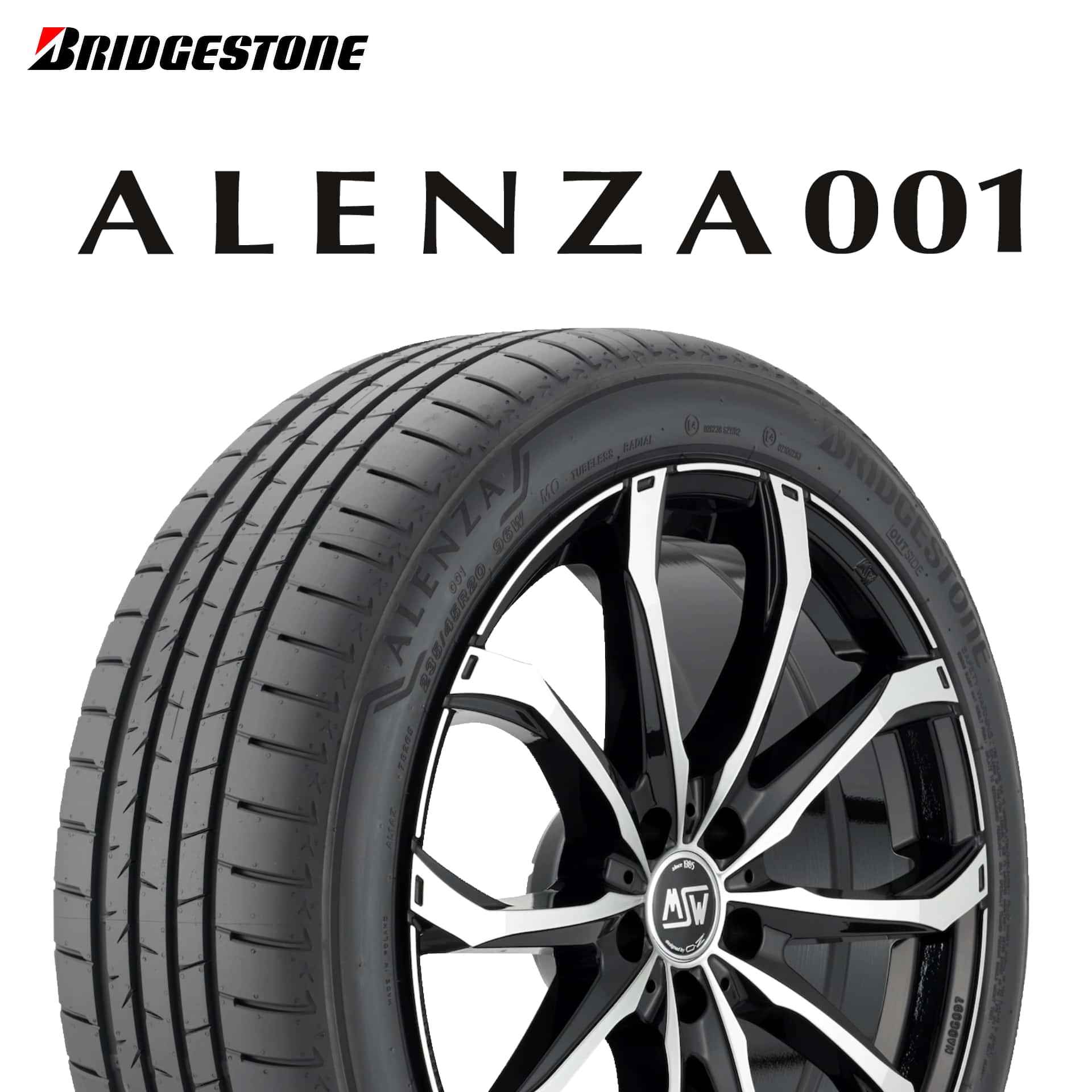 24年製 255/55R19 111H XL AO ブリヂストン ALENZA 001 （アレンザ001