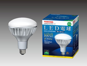 LED電球「反射形（チョークレス水銀ランプ形）19.0W」の発売について