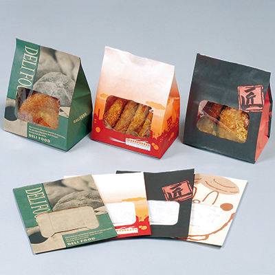 福助工業 ルックバッグ No.4S フライド （2000枚） 袋とシーラーの通販