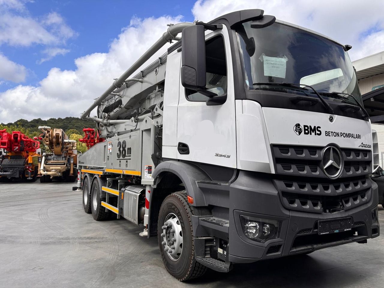 MERCEDES-BENZ Concrete pump trucks for sale - Truck1 USA