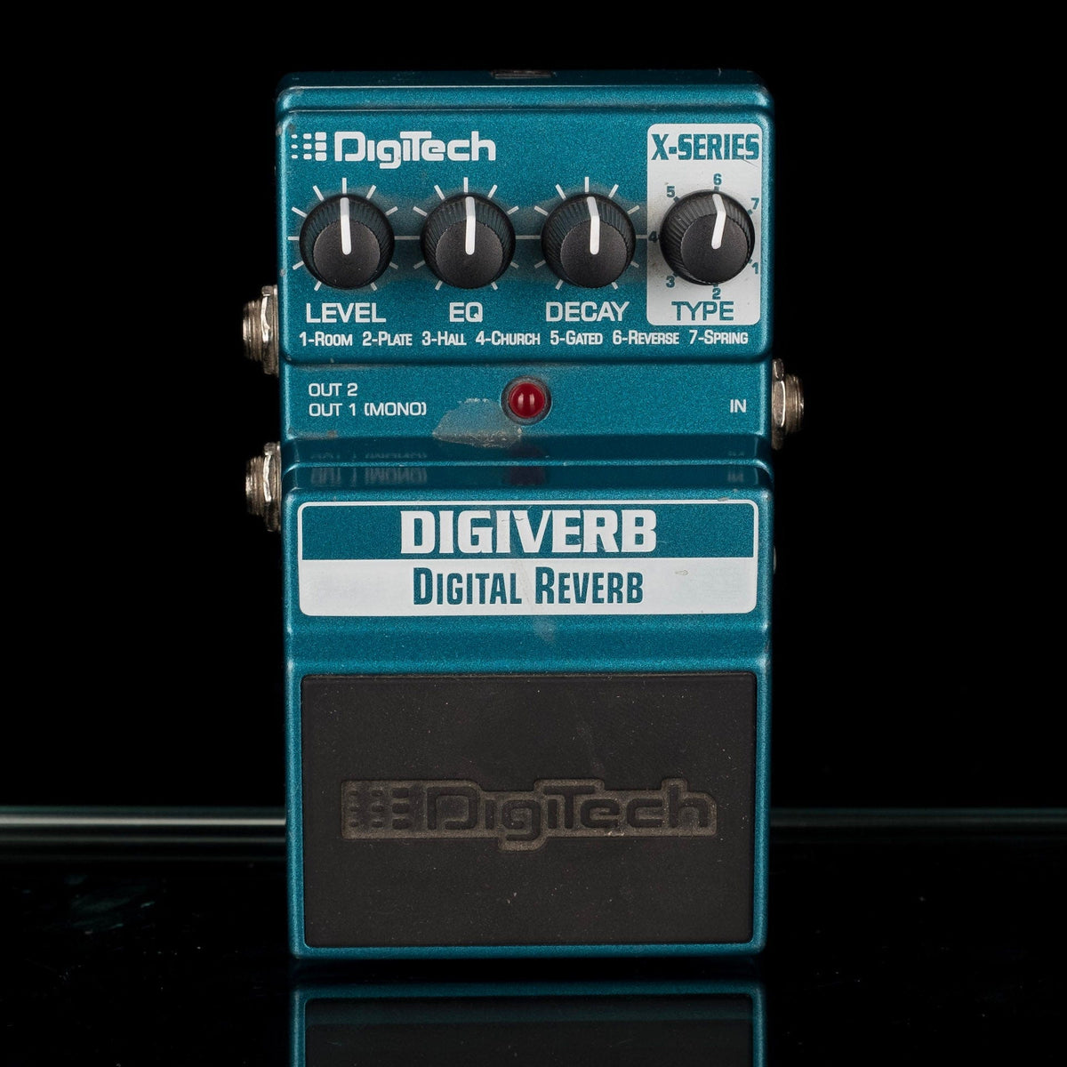 Used Digitech Digiverb Digital Reverb Pedal - B — Truetone Music