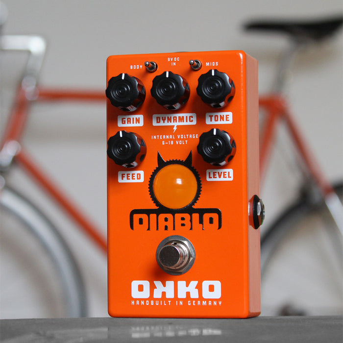 Okko FX Diablo Single Channel Overdrive Guitar Pedal — Truetone Music