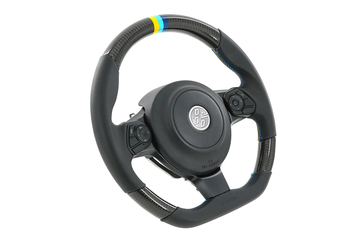 ZN/ZC6後期、ZN/ZD8】GReddy ステアリング3色ステッチ | TRUST