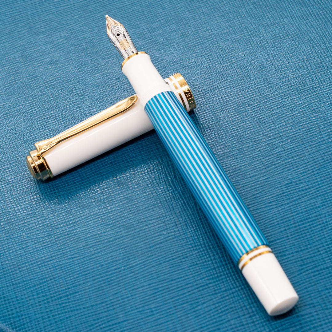 Pelikan Souveran M600 Turquoise-white