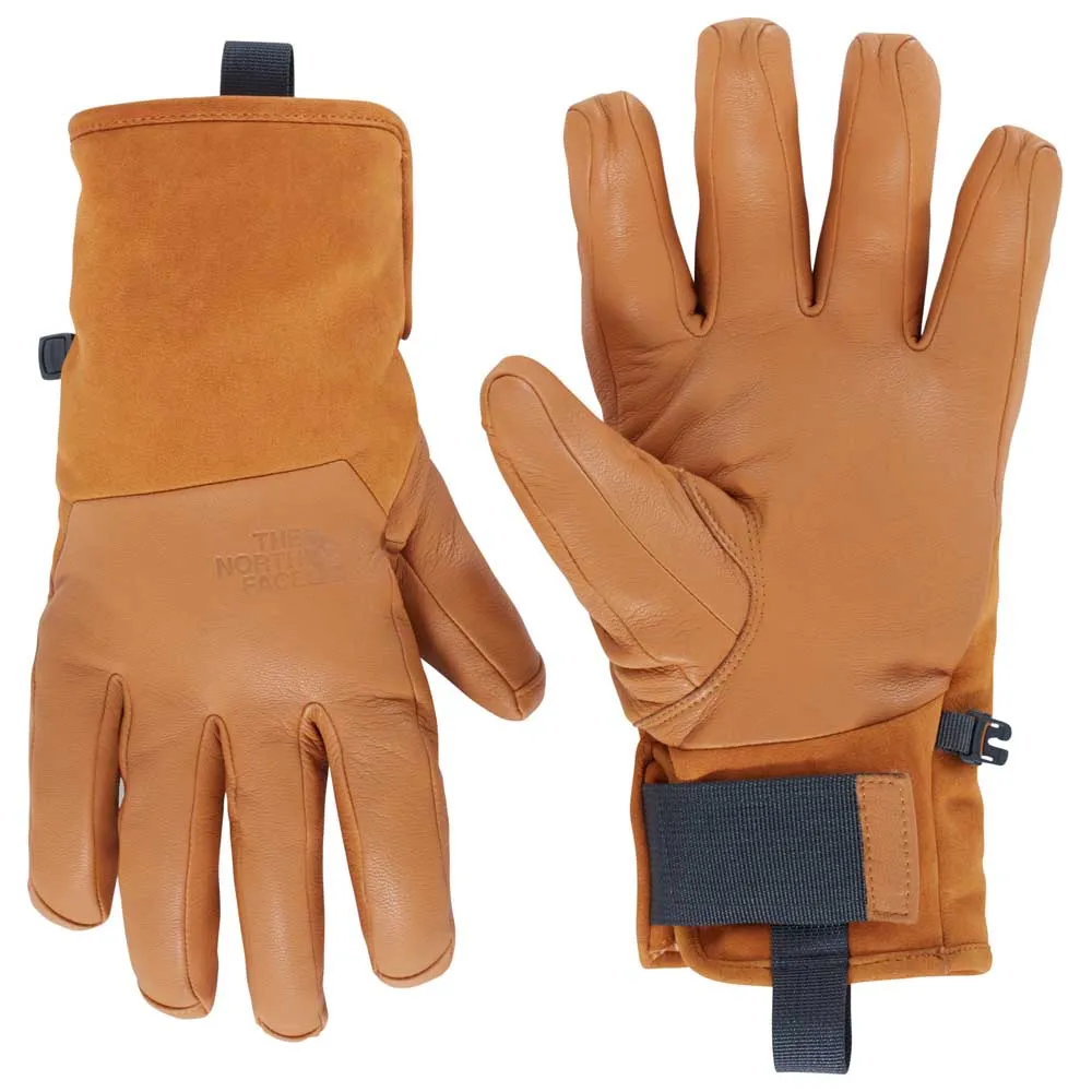 The north face Leather Il Solo Gloves | Snowinn