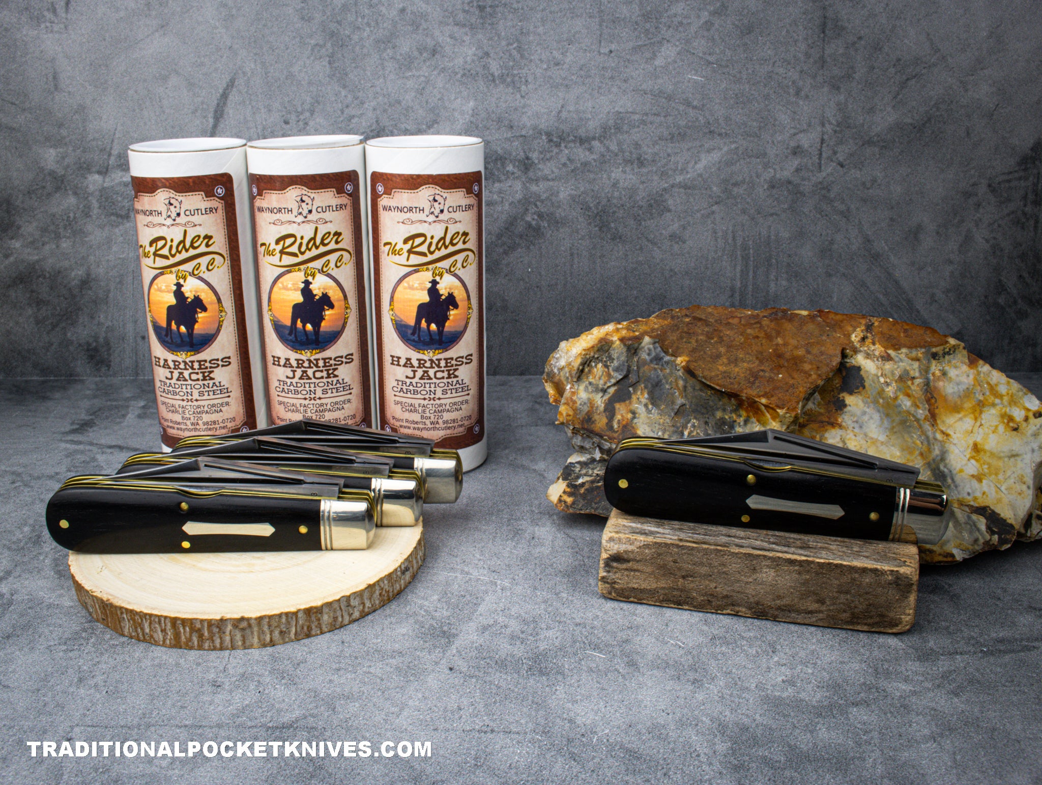 Great Eastern Cutlery #861223P Waynorth Cutlery Harness Jack Gabon