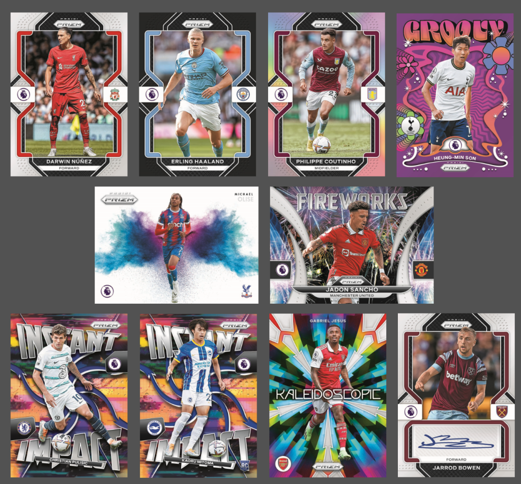 ⚽ 2022-23 PANINI PRIZM PREMIER LEAGUE SOCCER HOBBY【製品情報