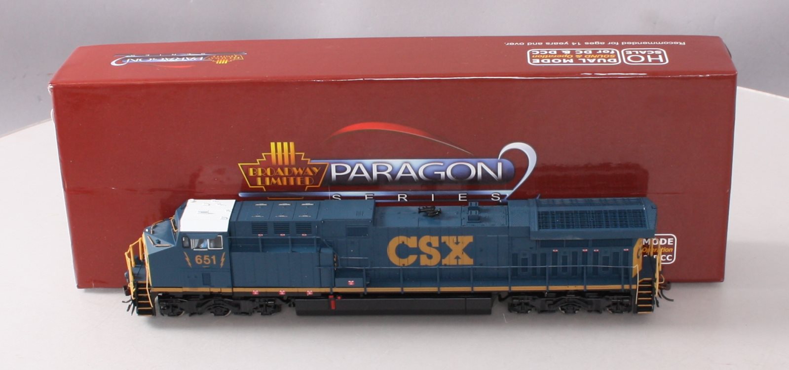 Broadway Limited 2128 HO CSX GE AC6000CW Diesel Engine #651 w