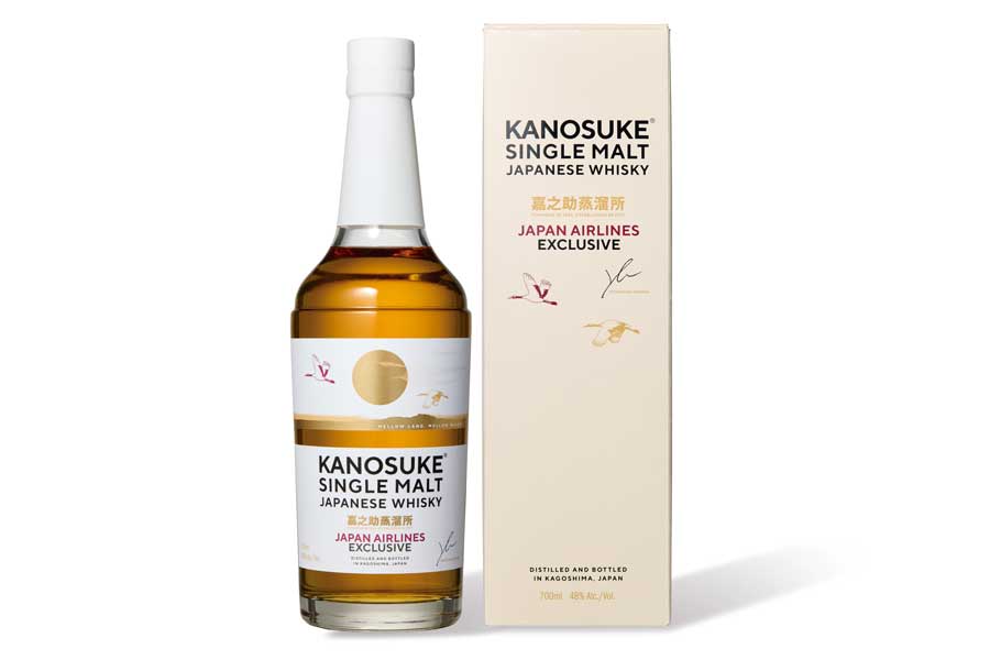 JAL to Offer Single Malt Kanosuke JAL Limited Edition on