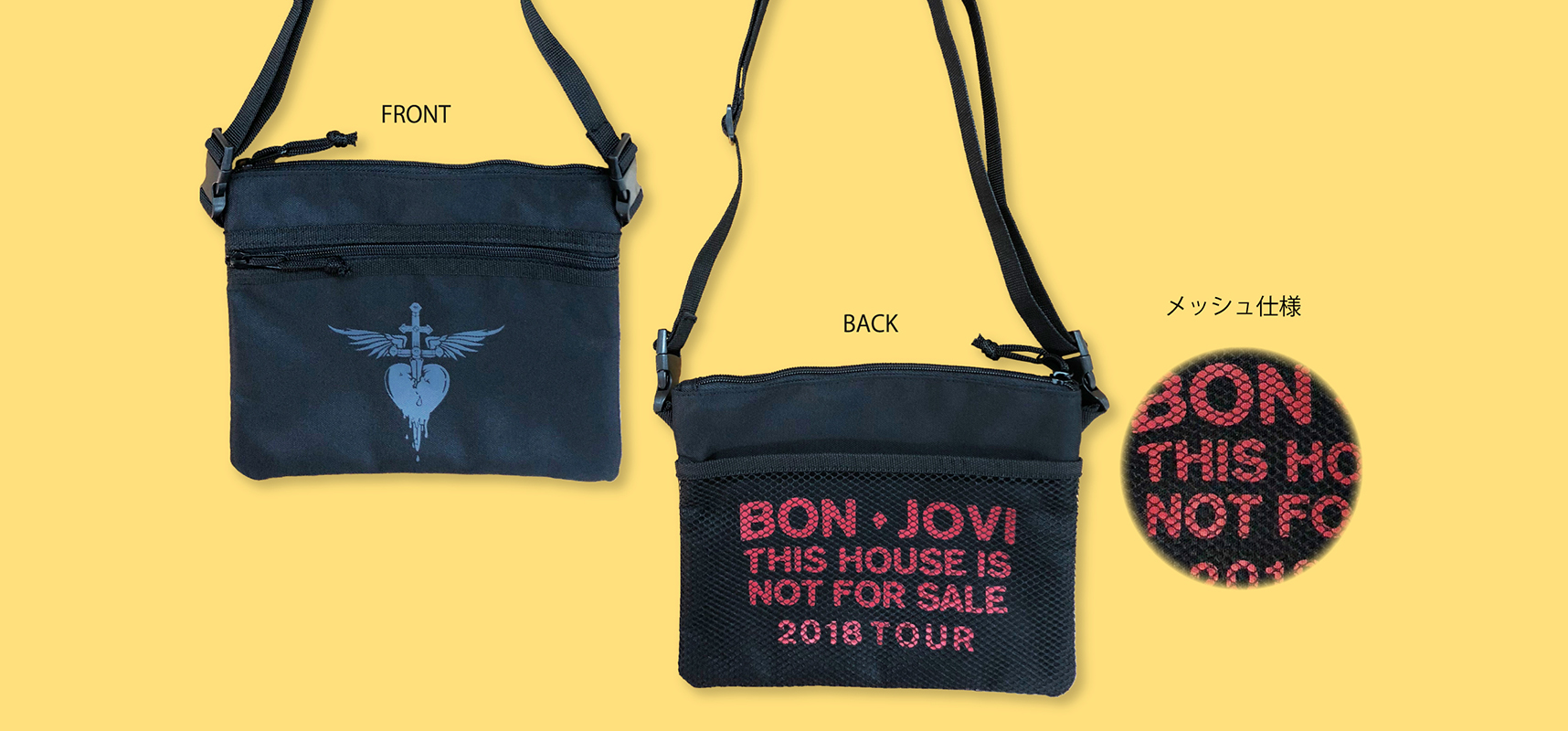 BON JOVI / 2018年ツアーオリジナルグッズ | 事例・実績一覧
