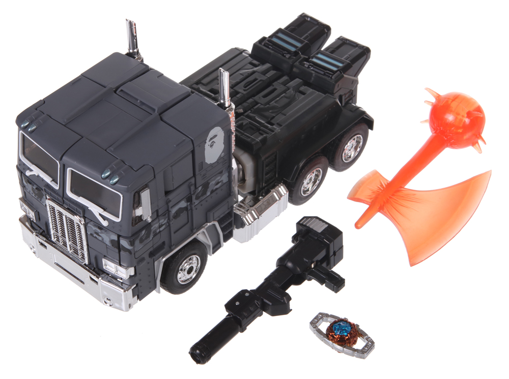 Masterpiece Convoy (BAPE Blackcamo ver.) (MP-10K) (Transformers