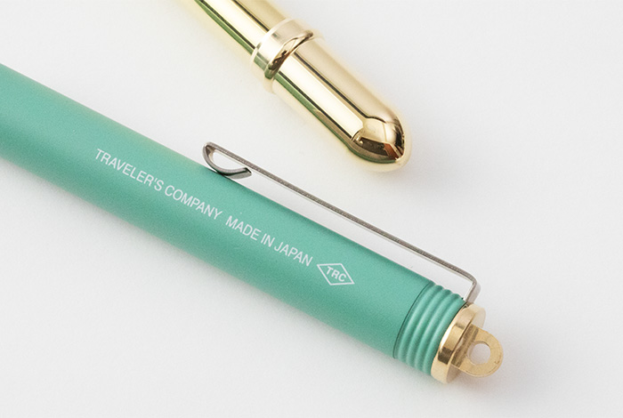 TRC BRASS FOUNTAIN PEN Factory Green / TRC ブラス 万年筆