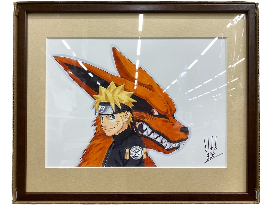 NARUTO展 複製原画 NARUTO展 原画複製 ナルト&サスケ〜青年編〜 NARUTO