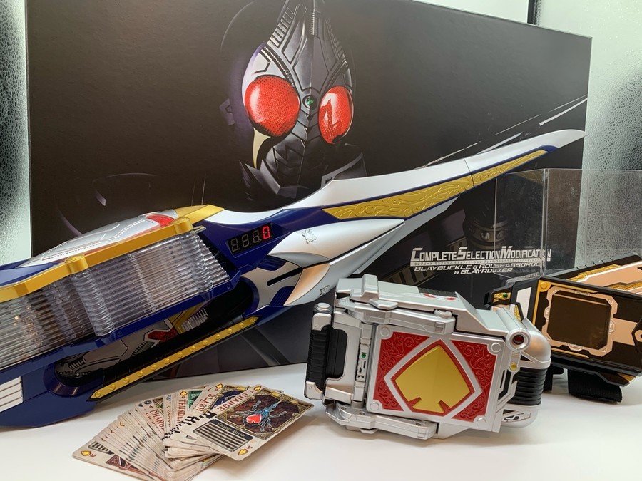 CSMギャレンバックル＆ラウズアブゾーバー＆ギャレンラウザー 完全未