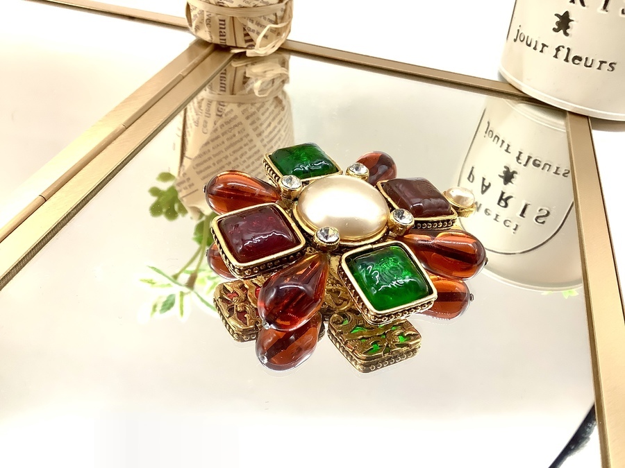 CHANEL (シャネル) ヴィンテージ カメリア ブローチ | Cattleya