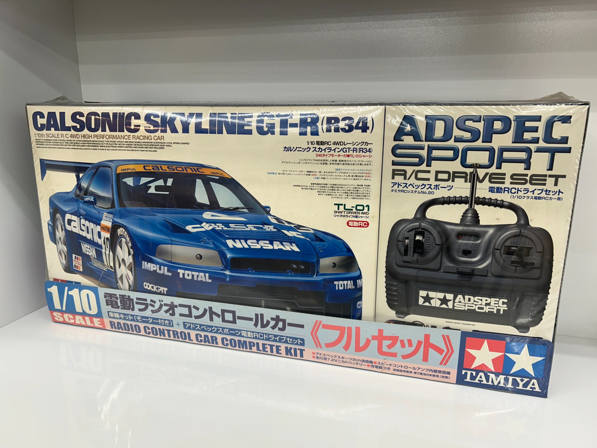 Calsonic スカイラインGT-R TL-01ラジコン タミヤ 廃盤品 Rc Calsonic