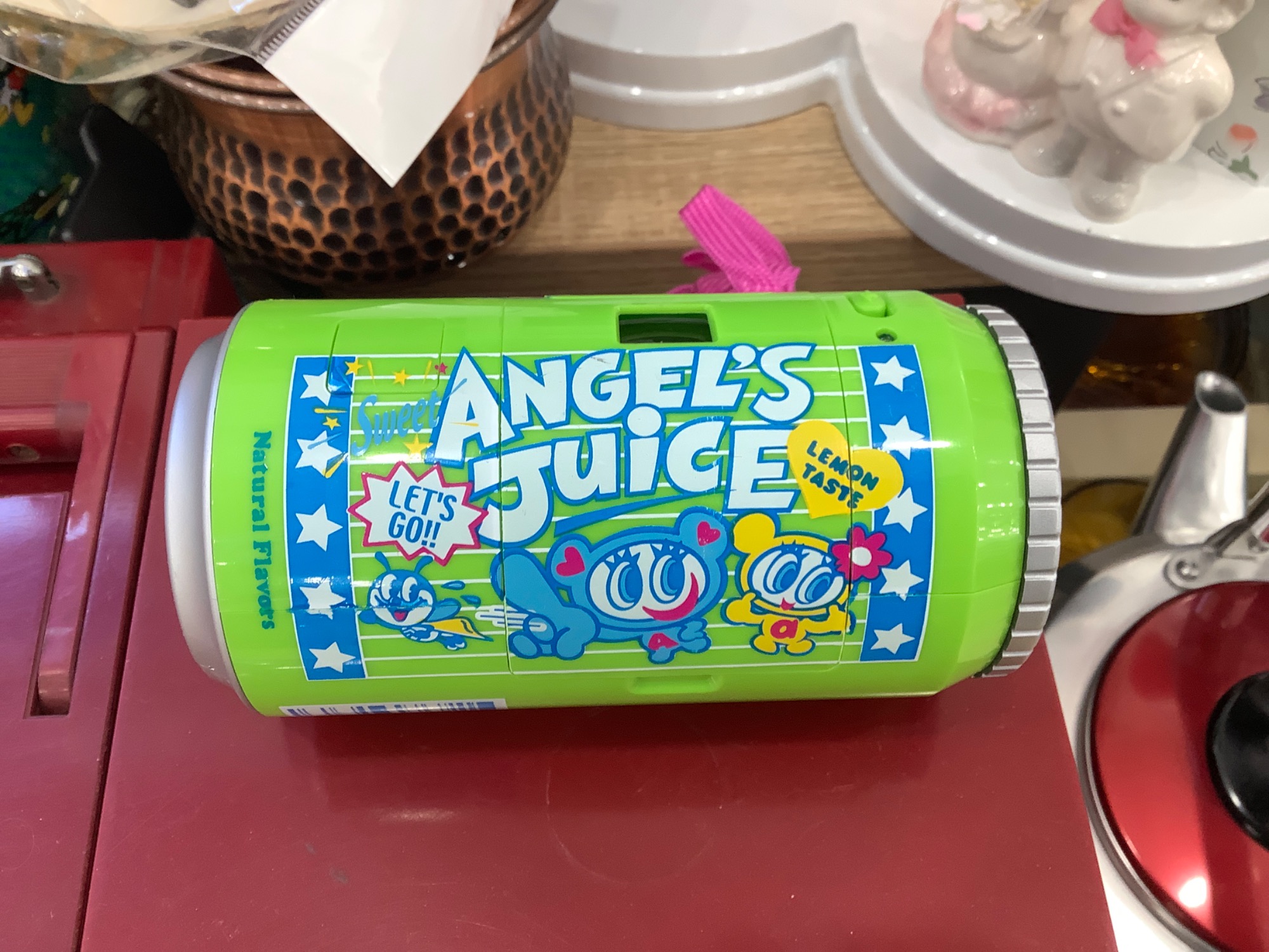 スマホで購入】エンジェルブルー 缶ジュースフィルムカメラ 入荷致し