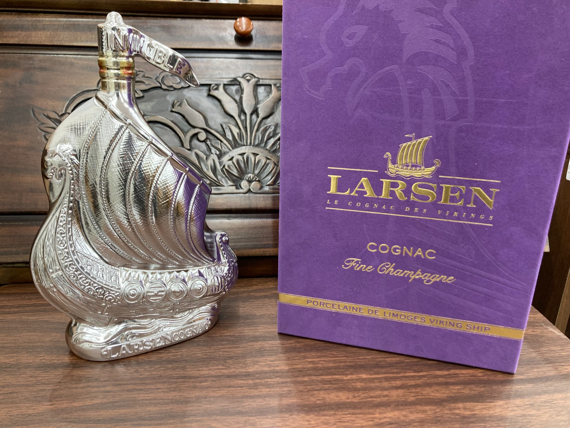 希少ランディセイリングコレクション コニャック ブランデー 船の彫刻