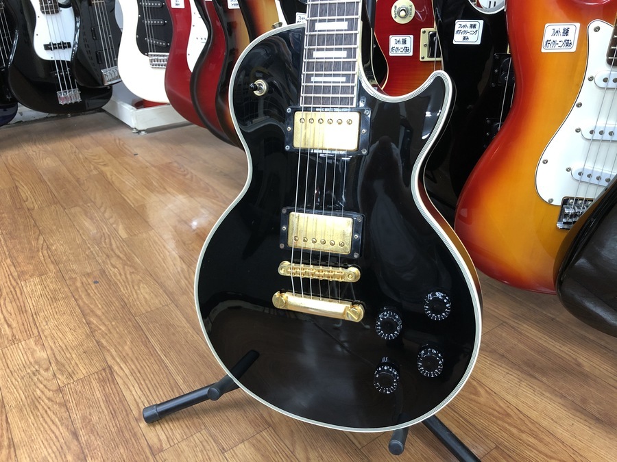 FUJIGEN NCLC-20 フジゲン レスポールカスタム ブラック FUJIGEN NCLC