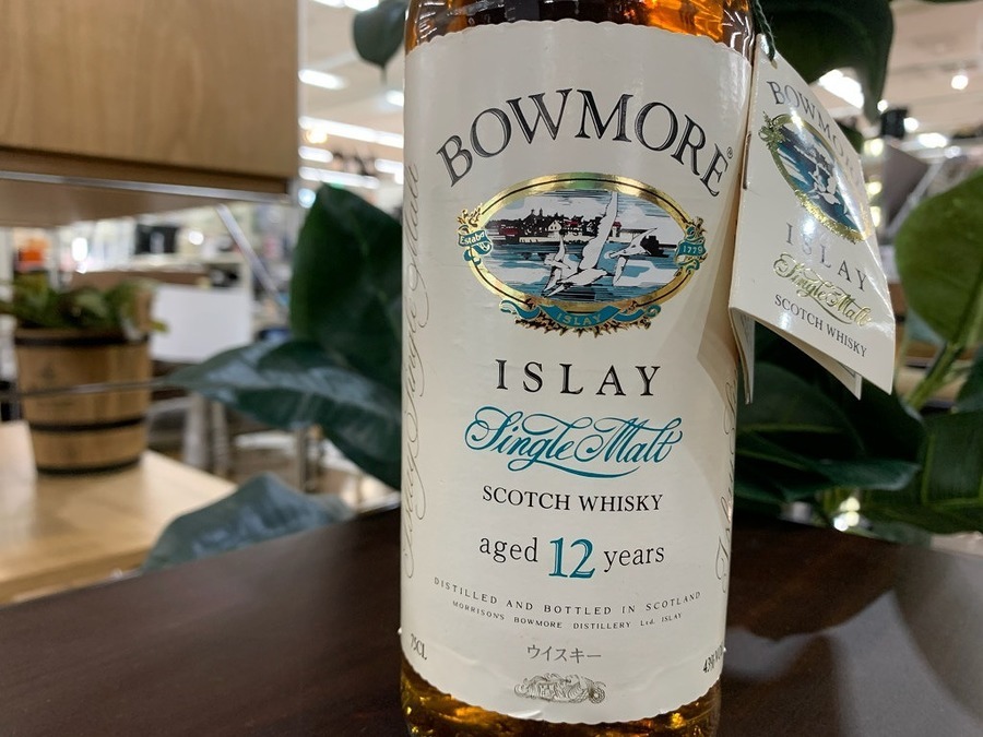 旧ボトル！BOWMORE（ボウモア）12年が買取入荷致しました！【南大沢店