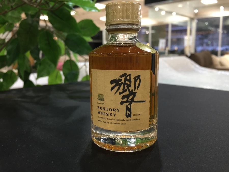 響 ミニボトル SUNTORY（サントリー）響 旧 裏ゴールドラベル クリア