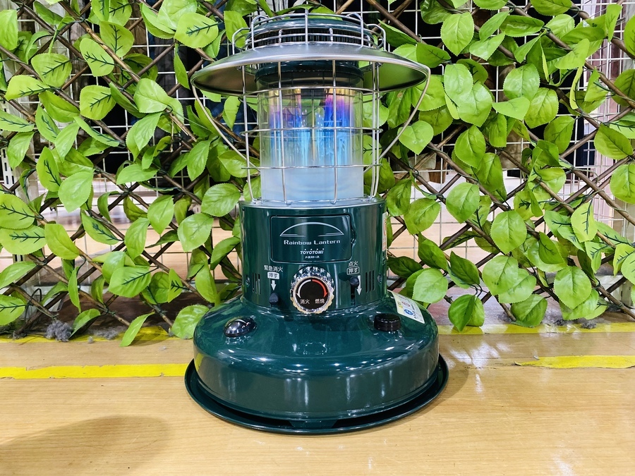 TOYOTOMI Rainbow 石油ストーブ グリーン トヨトミ 石油ストーブ