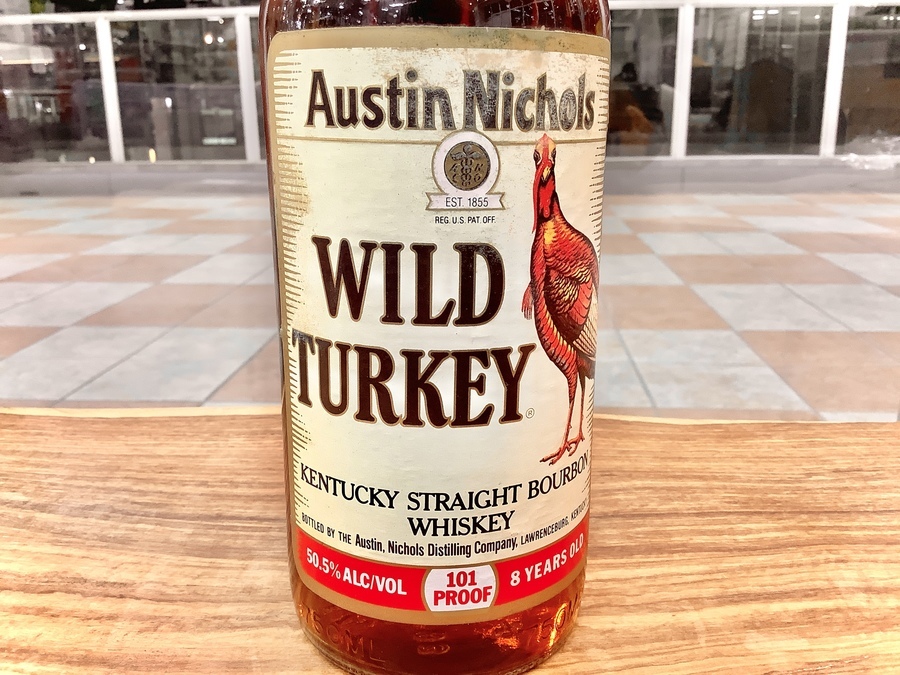 オールドボトル ワイルドターキー 8年 750ml 50.5％ ワイルドターキー