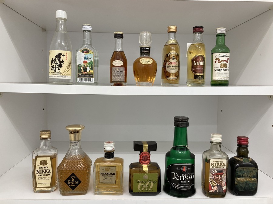 ウイスキー おまとめセット ブランデーミニボトルセット ウイスキー