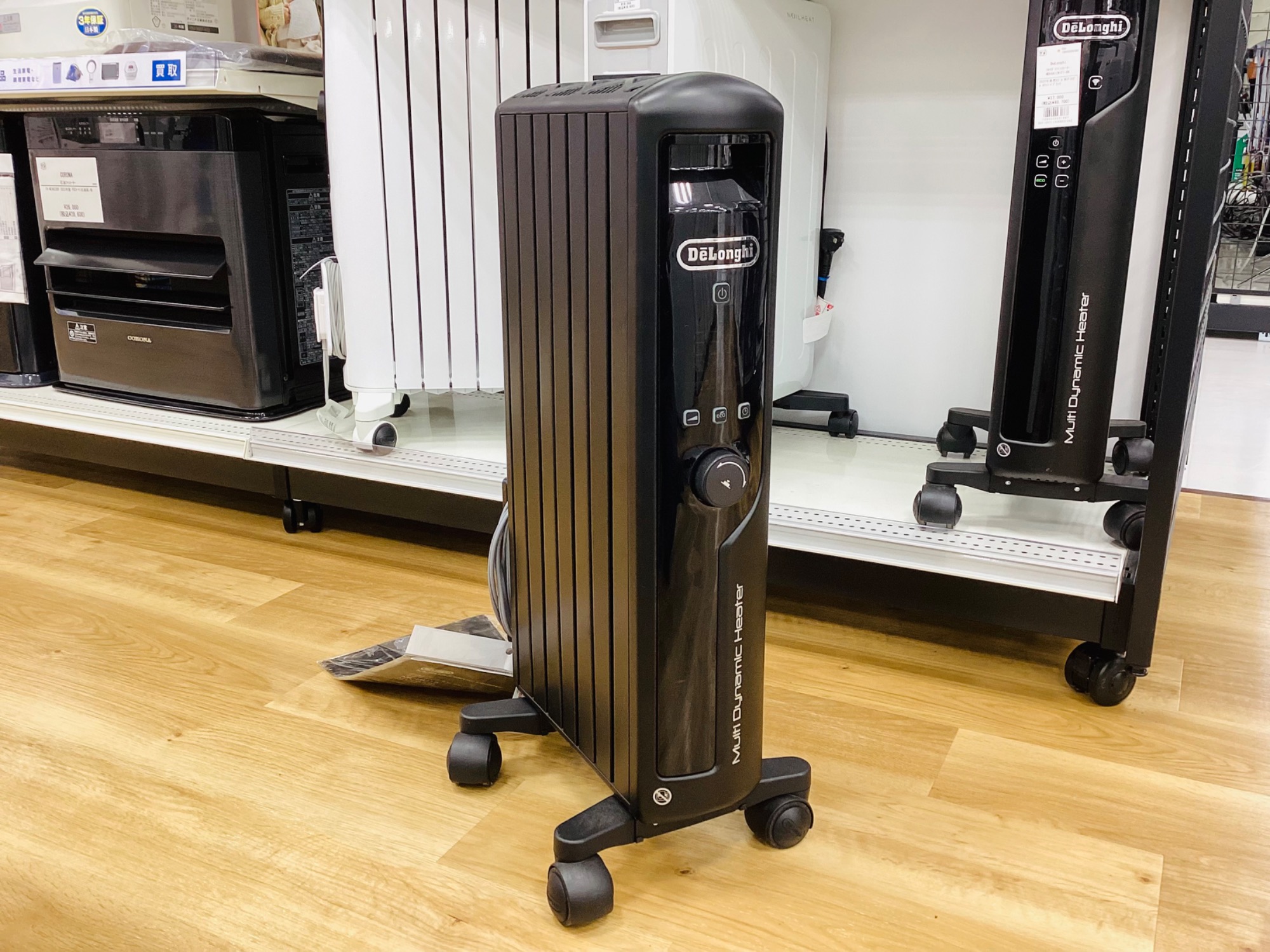 デロンギ マルチダイナミックヒーター MDHS09 ゼロ風暖房 静音 マルチ