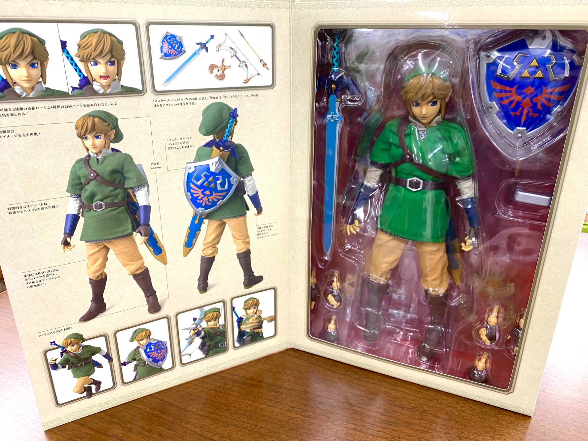 ゼルダの伝説 リンクフィギュア ゼルダの伝説 リンク フィギュア 4体