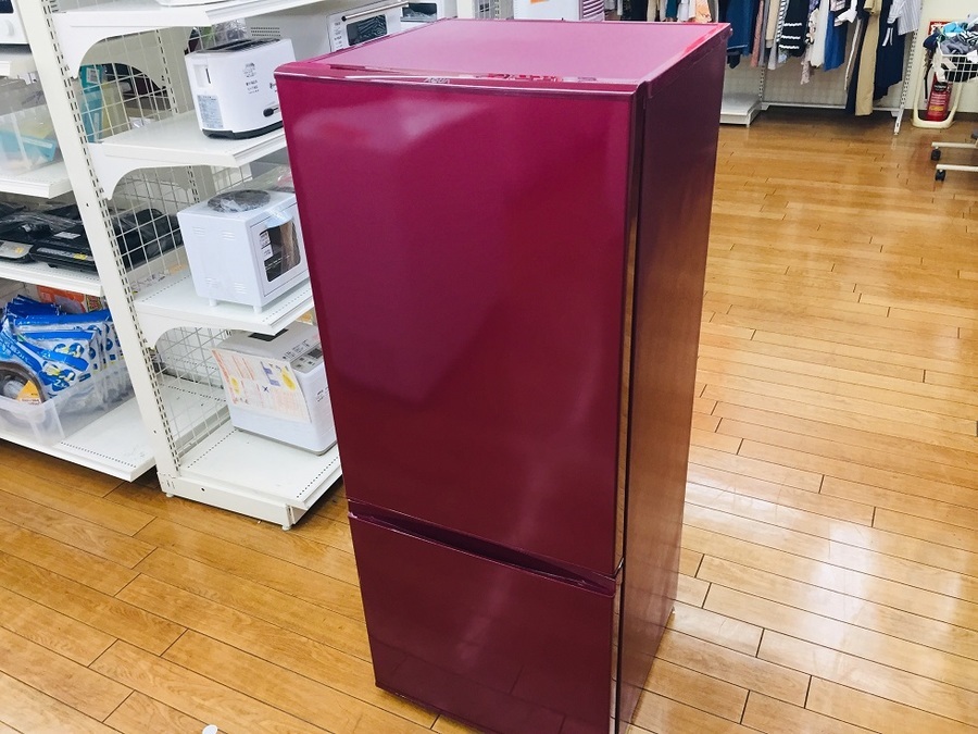 ブライ 日立 ワインレッド 二ドア冷蔵庫 ブライ 日立 ワインレッド 二