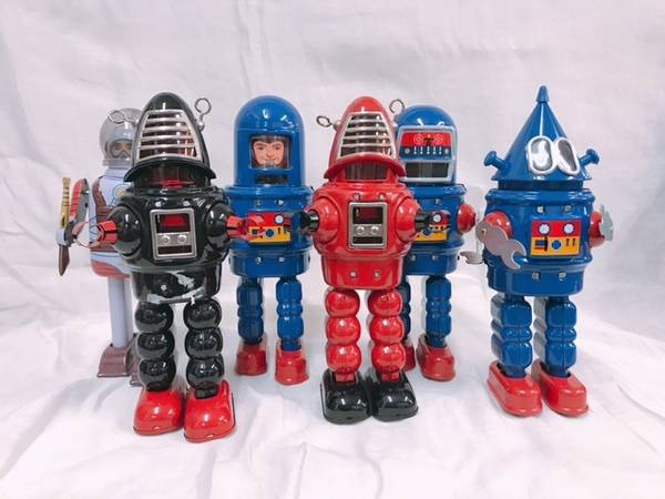 1950年代ブリキロボット完全復刻！ロボットシリーズ大量入荷です