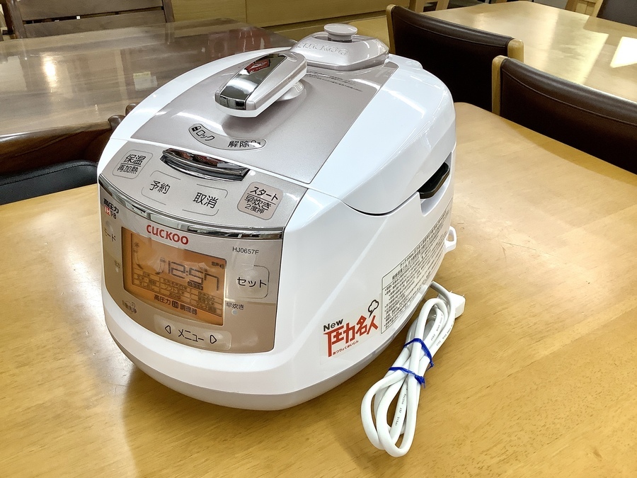 ☆日本美健 クック CUCKOO CRP-HJ0657F IH圧力マルチジャー炊飯器 超