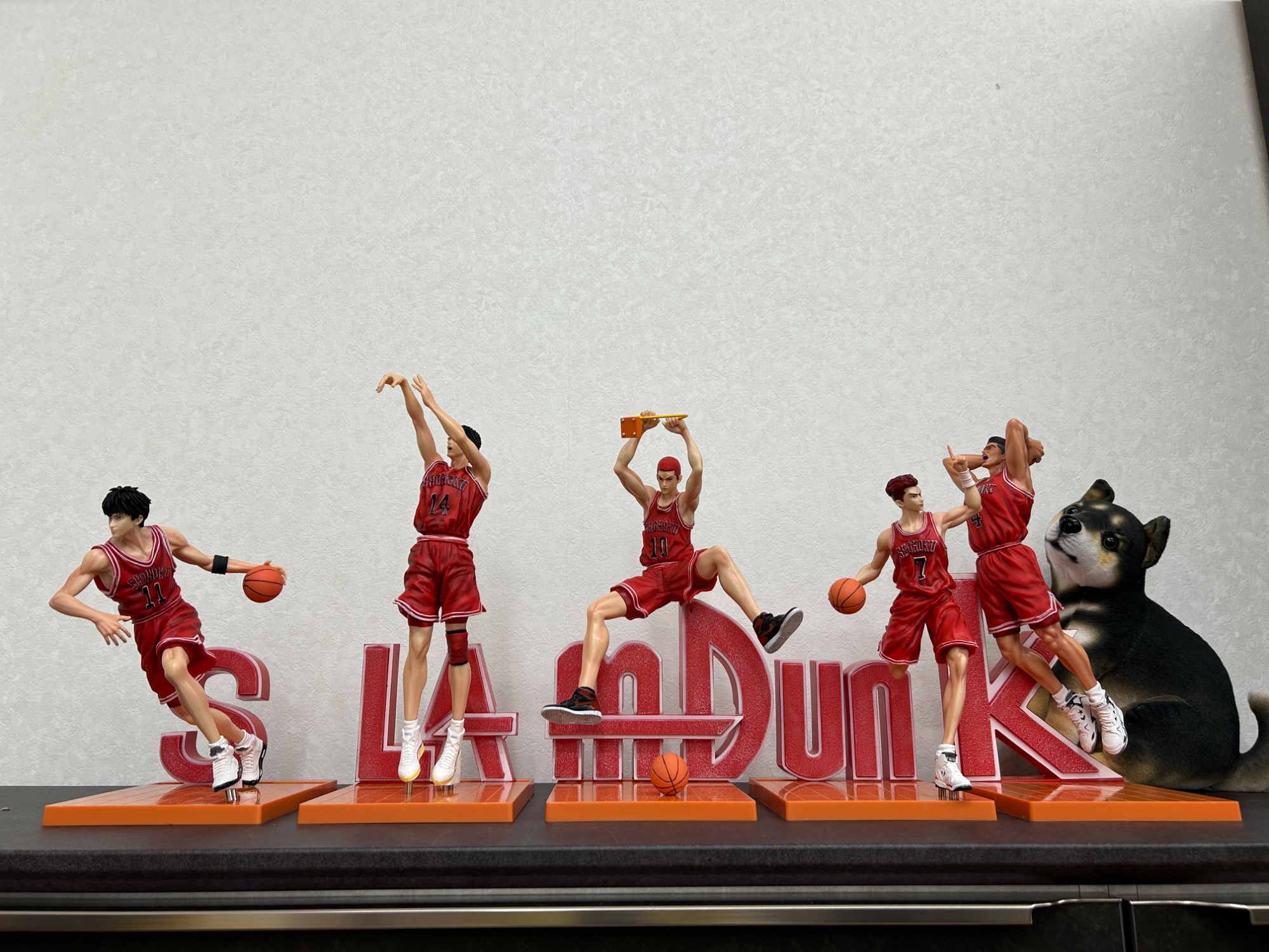 中古】開封)東映アニメーション SLAM DUNK FIGURE COLLECTION -山王SET